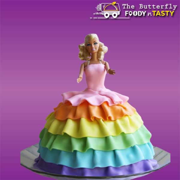 Barbie Doll Cake Transparent PNG - 370x370 - Free Download on NicePNG